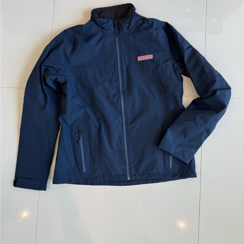 Vineyard Vines Women’s Navy Blue Windbreaker Jacket